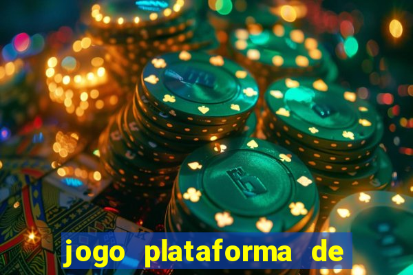 jogo plataforma de 3 reais